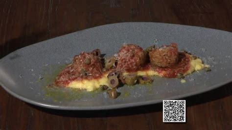 Veal Meatballs with Puttanesca Sauce / La Fuga, Fort Lauderdale